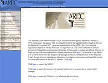 Tablet Screenshot of iardc.org